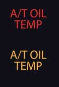 AT или AT Oil Temp