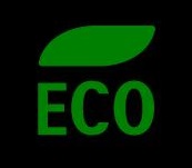 Зелёный индикатор ECO