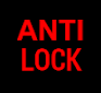 Знак на панели авто Anti Lock
