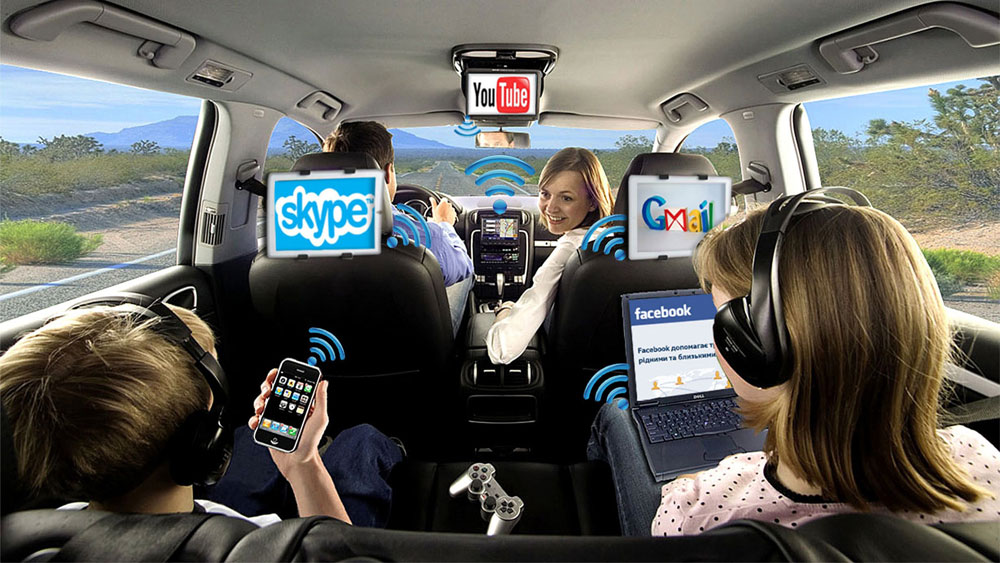 Как получить доступ в интернет в автомобиле