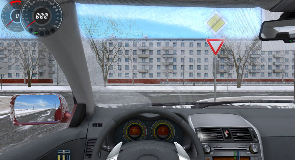 Игра-симулятор вождение автомобиля