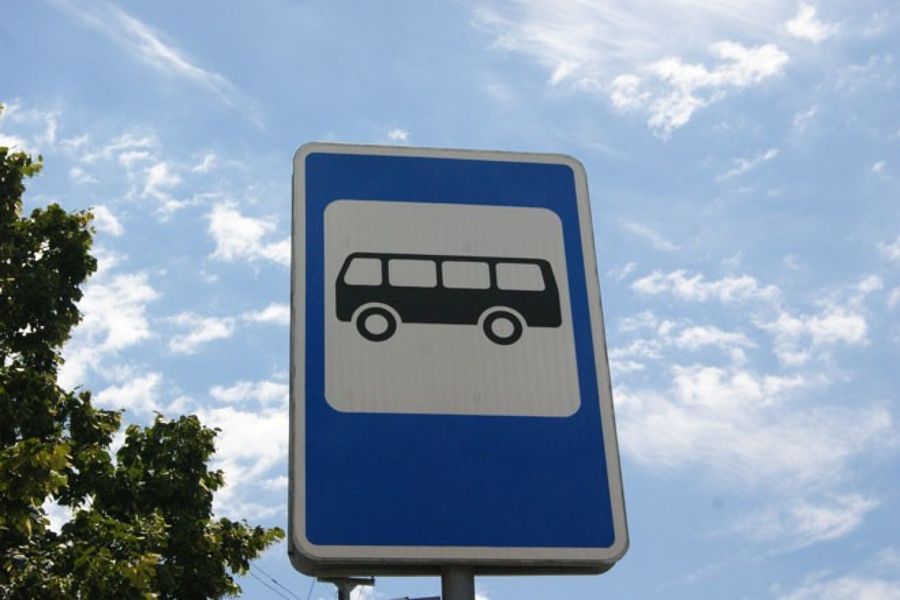 Знак автобус