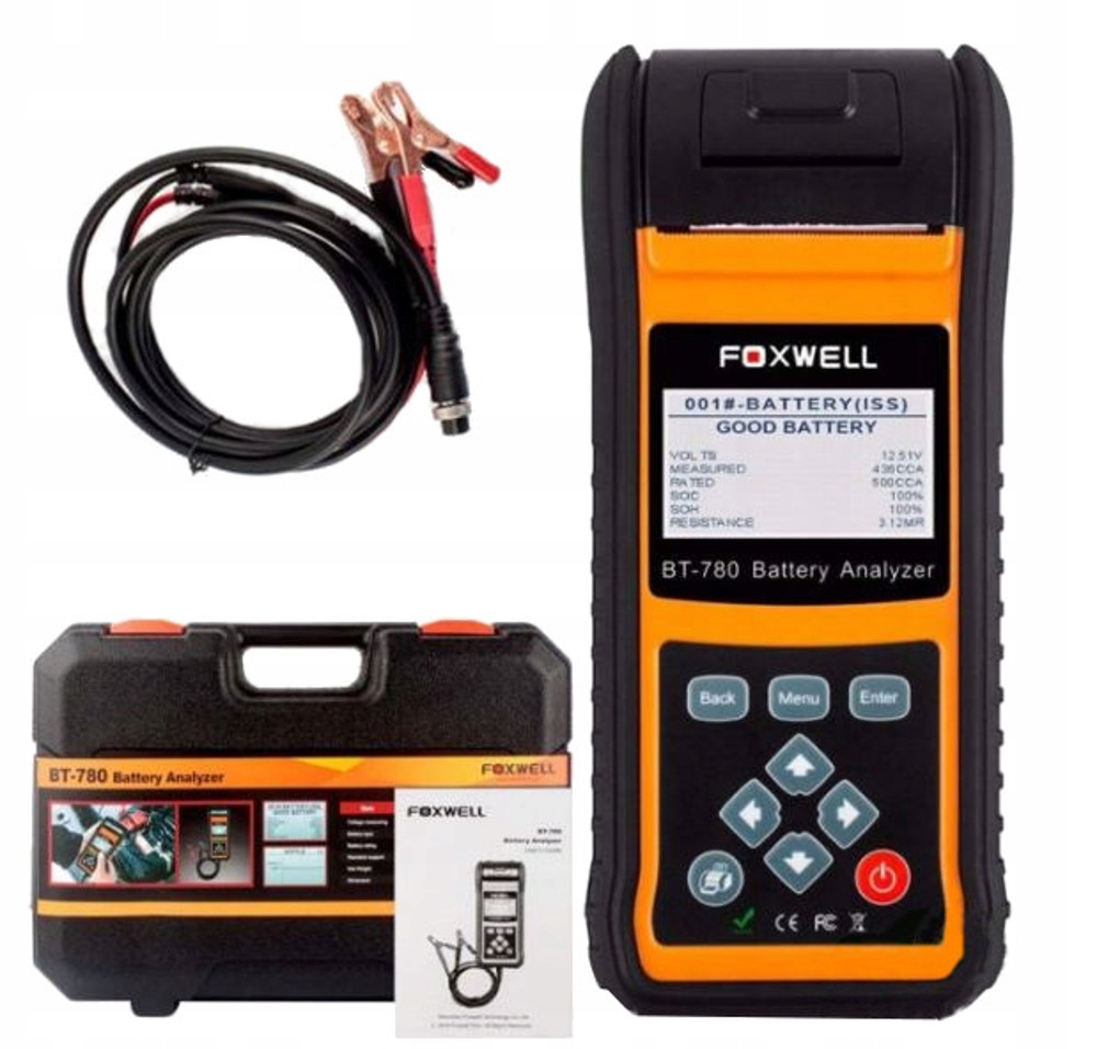 Тестеры аккумуляторов Foxwell BT-780